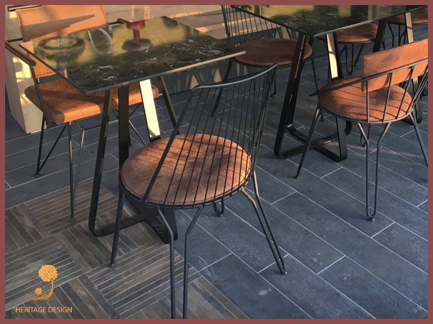 Demir Cafe Sandalyeleri