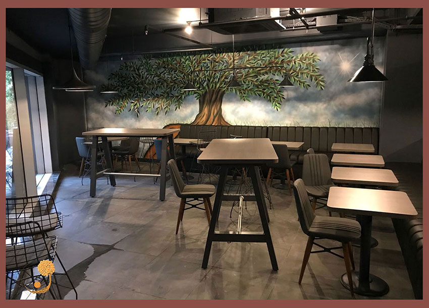 cafe mobilyaları, cafe mobilya tasarımları, modern cafe mobilyaları
